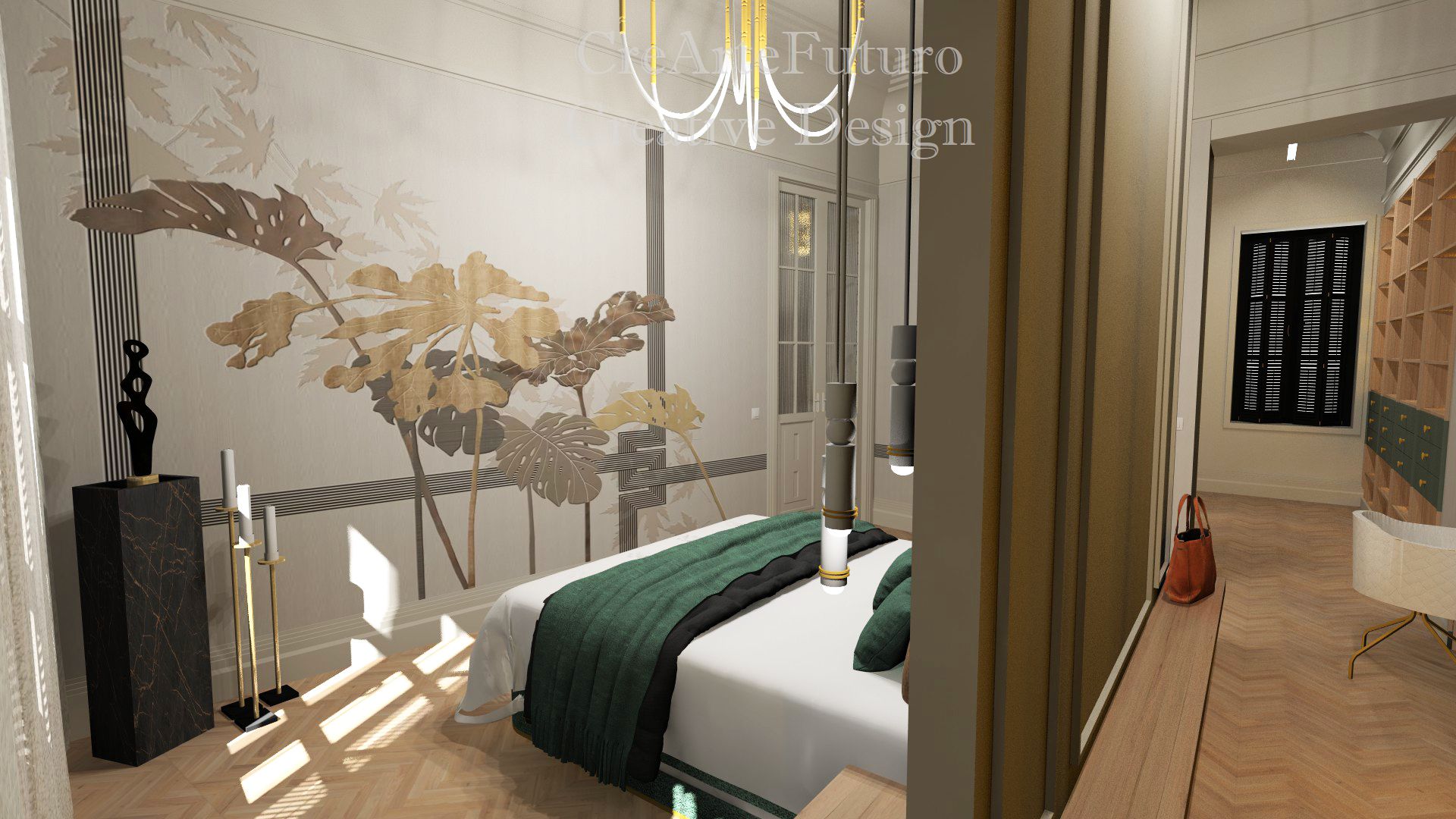 10 – Century 19th apartman_bedroom_2